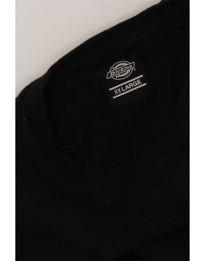 Dickies Herre Sweatshirt Jumper 2XL Sort Bomuld