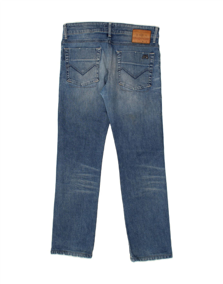 ENERGIE Womens Straight Jeans W34 L29 Blue Cotton Vintage Energie and Second-Hand Energie from Messina Hembry 
