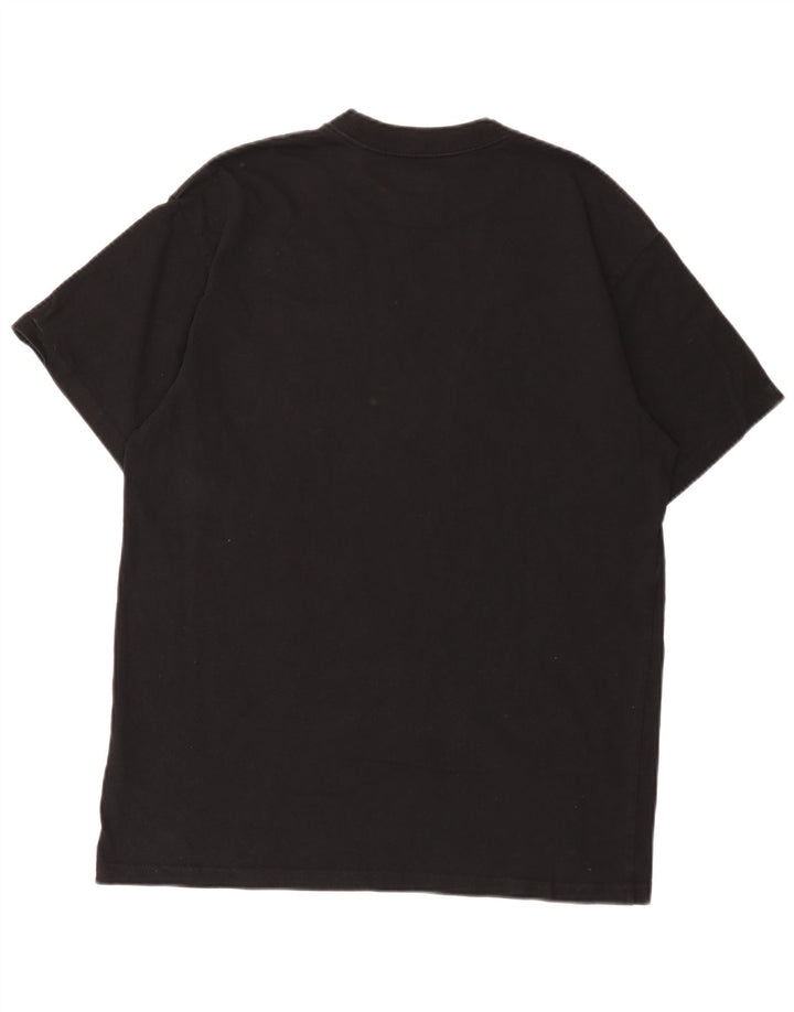 Carhartt Herre grafisk T-shirt Top Medium Sort Bomuld