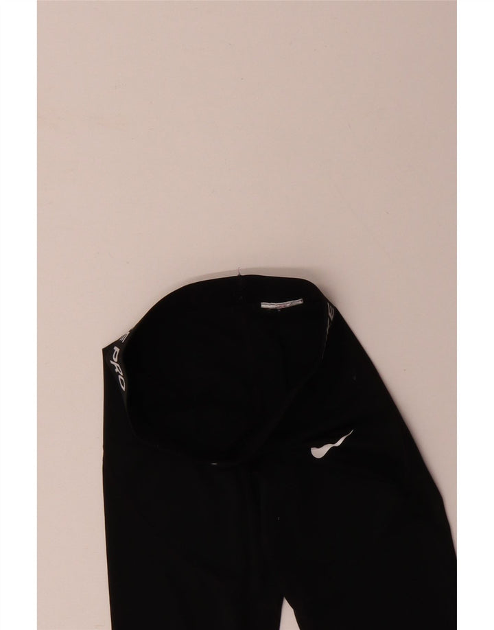 NIKE Girls Capri Grafiske Leggings 10-11 år Medium Sort