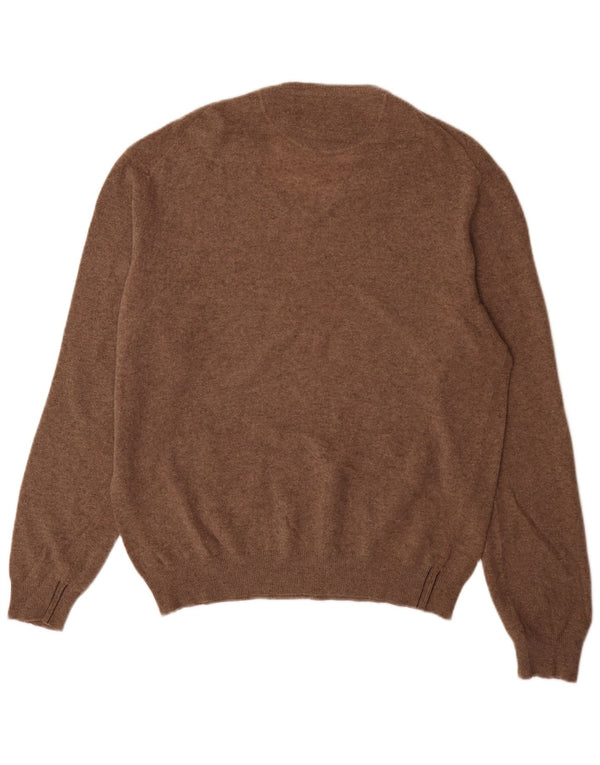 Marlboro Classics Herre V-hals sweater XL Brun