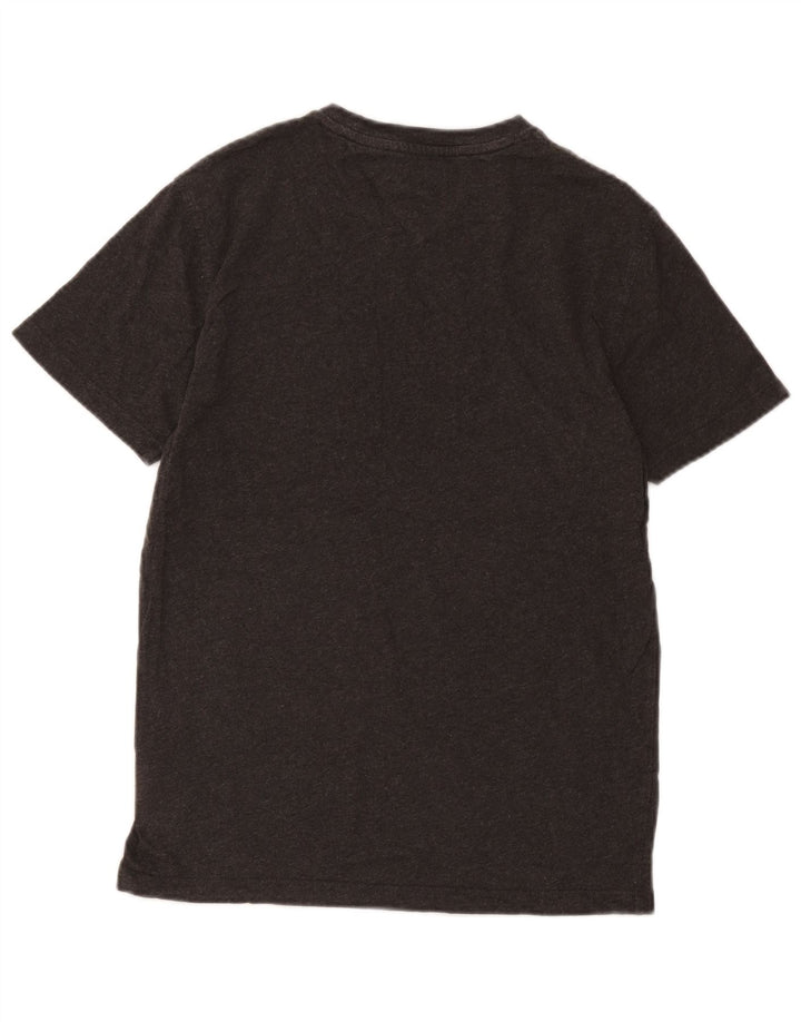 Tommy Hilfiger Herre T-Shirt Top Lille Grå Bomuld