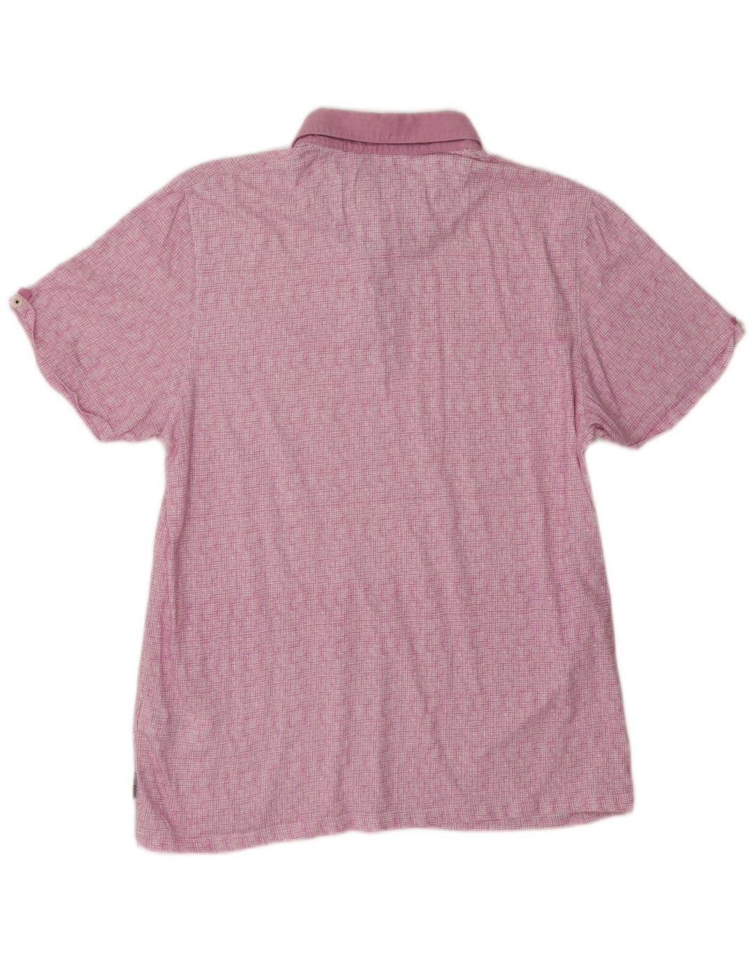 Ted Baker herre poloshirt str. 5 XL Lilla ternet bomuld