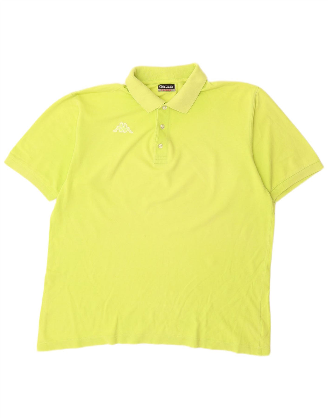 Kappa herre poloshirt XL Grøn bomuld
