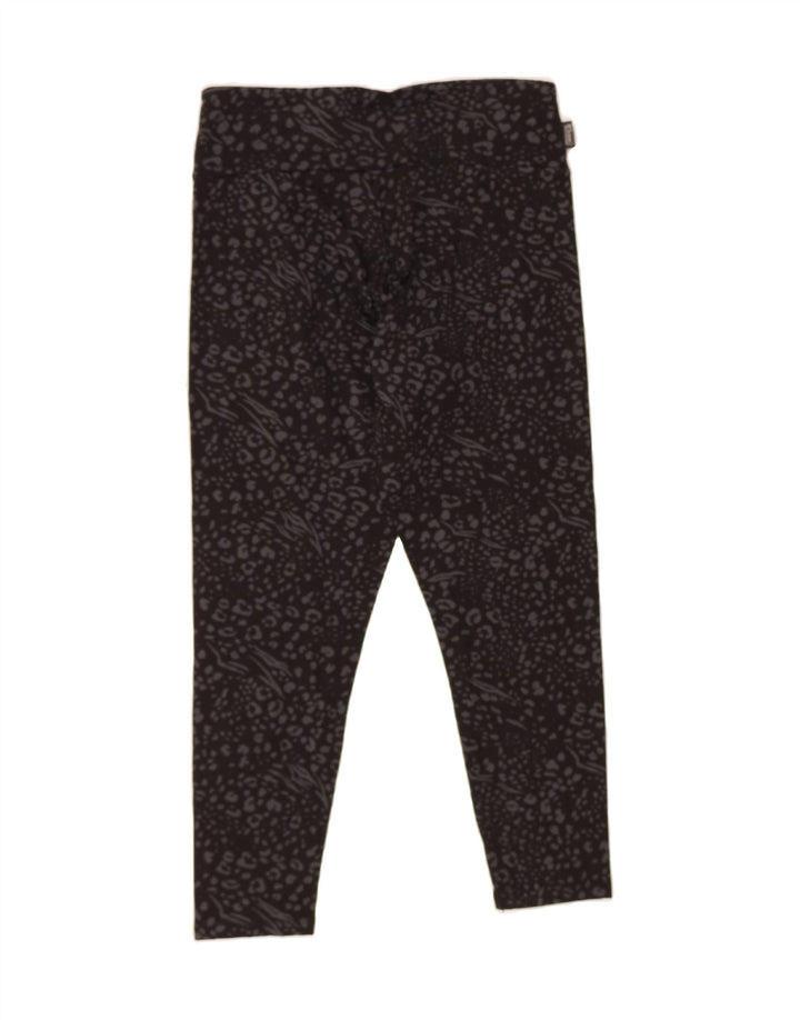 FREDDY Womens Leggings UK 10 Small Black Cotton Vintage Freddy and Second-Hand Freddy from Messina Hembry 