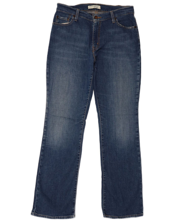 Levi's Womens 550 Relaxed Fit Bootcut Jeans US 10 Large W30 L31 Blue Cotton
