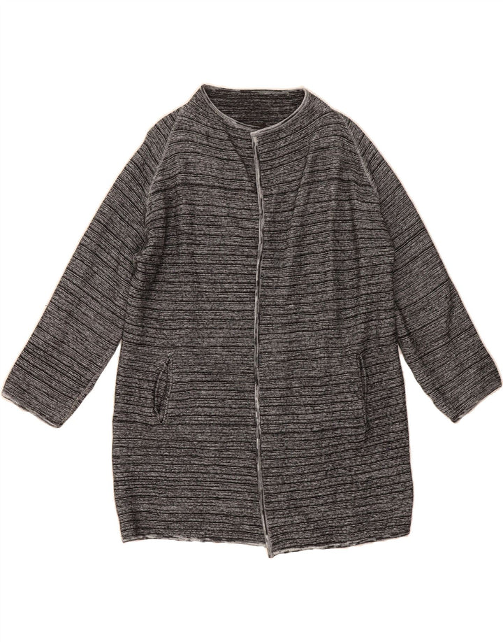 PHASE EIGHT Womens Oversized Longline Cardigan Sweater UK 10 Small Grey Vintage Phase Eight and Second-Hand Phase Eight from Messina Hembry 