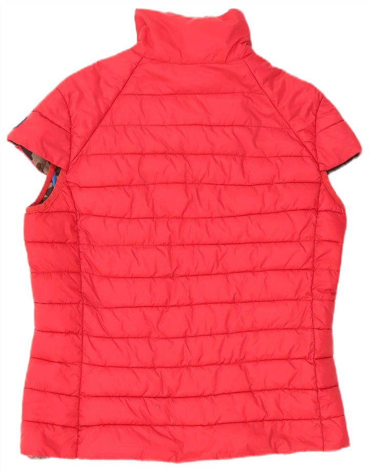 Invicta Dame Polstret Gilet UK 16 Large Rød Polyamid