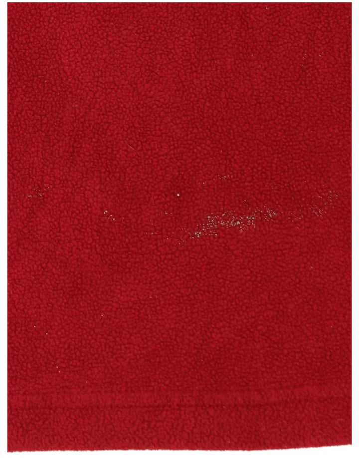 STARTER Fleecetrøje med lynlås til mænd XL Rød