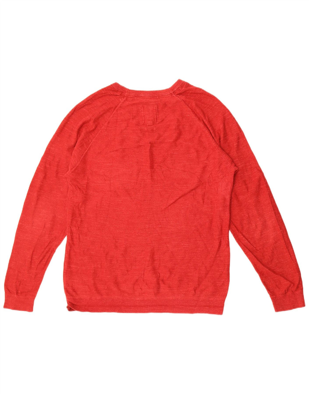 Fat Face Herre Boat Neck Jumper Sweater Medium Rød Bomuld
