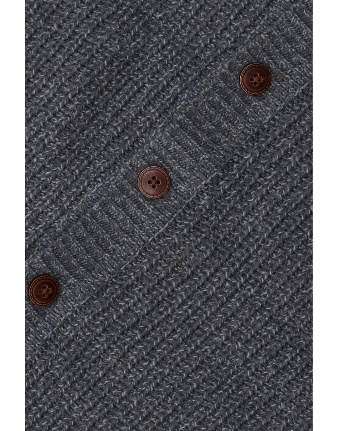 Marks & Spencer Dame Cardigan Sweater UK 10 Small Grey Flecked Acryl