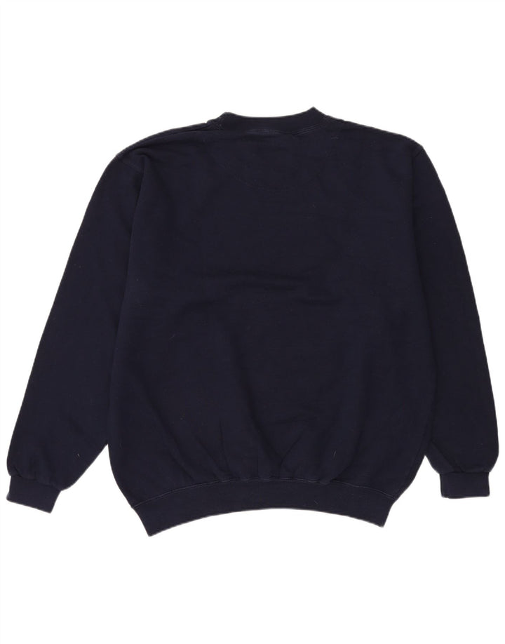 Champion Herre Sweatshirt Jumper XL Marineblå Bomuld