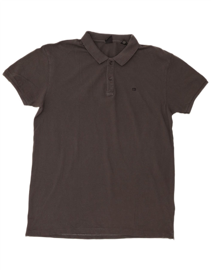 Scotch & Soda Polo Shirt til mænd 2XL Grå Bomuld