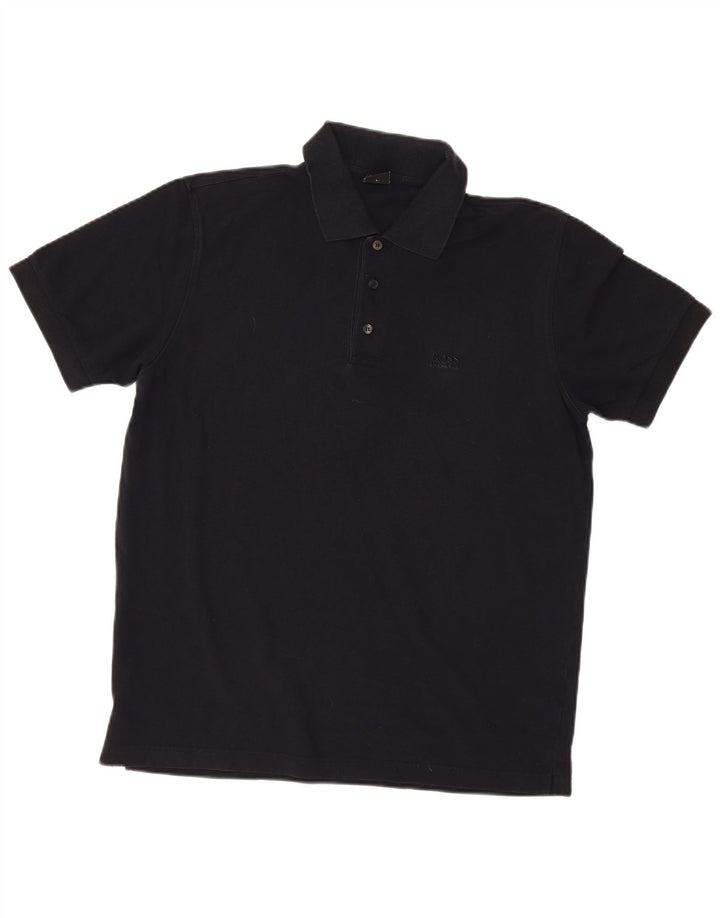 Hugo Boss Polo Shirt til mænd Large Navy Blue