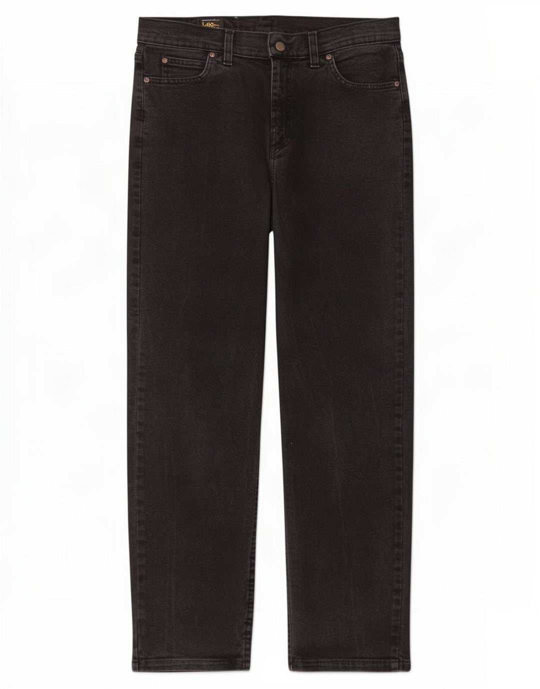 Lee Straight Jeans til mænd W28 L30 Sort