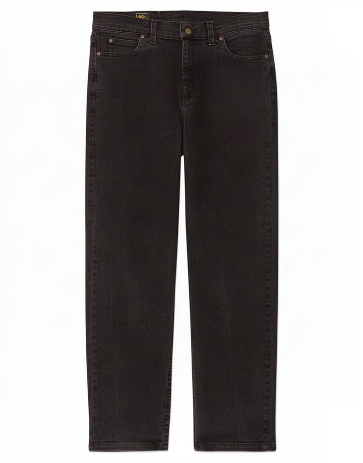 Lee Straight Jeans til mænd W28 L30 Sort