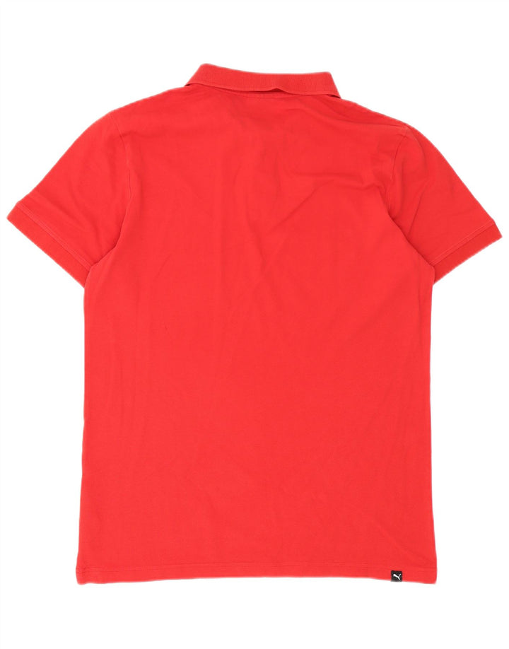 Puma herre poloshirt Medium rød bomuld