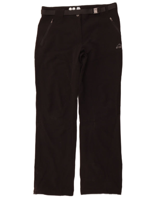 MCKINLEY Dame Lige Casual Bukser UK 14 Large W32 L31 Sort