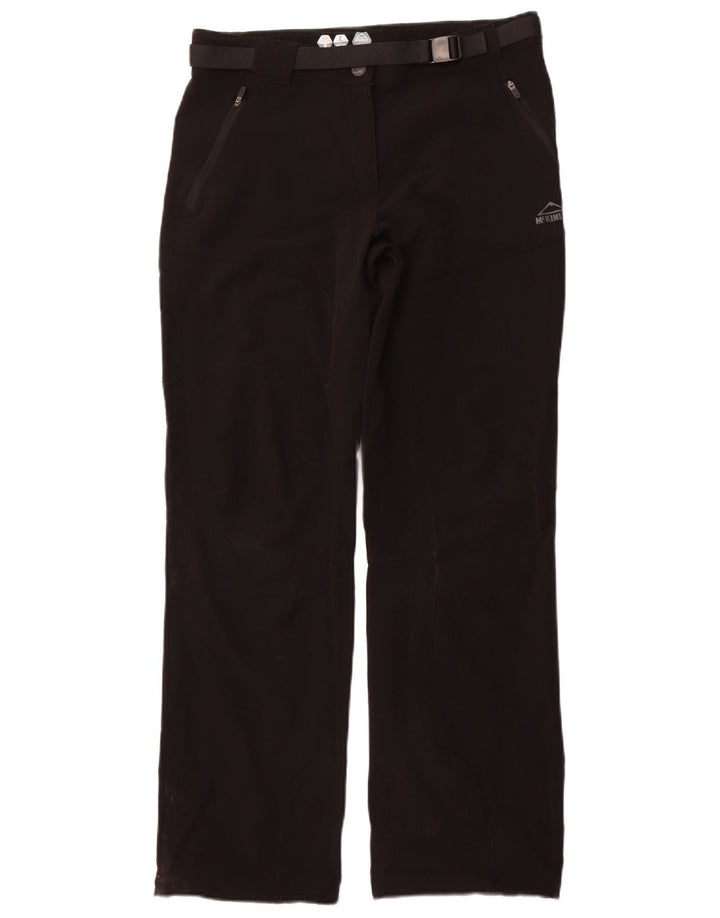 MCKINLEY Dame Lige Casual Bukser UK 14 Large W32 L31 Sort