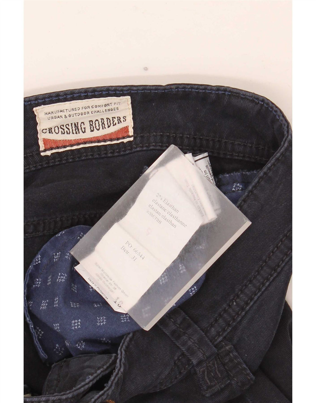 Camel Active Straight Jeans til mænd W36 L32 Marineblå Bomuld