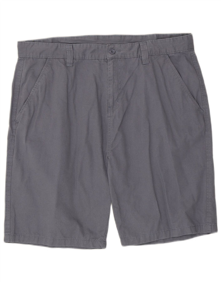 Mountain Warehouse Herre Chino Shorts W34 Large Blue Cotton