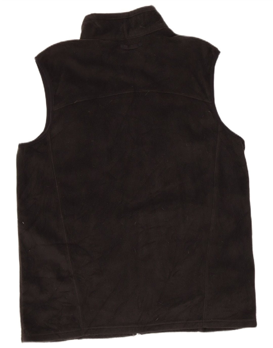Eddie Bauer Herre Fleece Gilet UK 40 Large Black Polyester