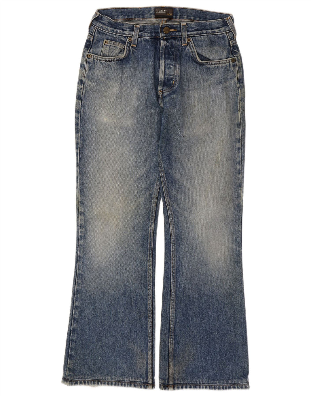 LEE Herre Denver Bootcut Jeans W30 L29 Blå Bomuld