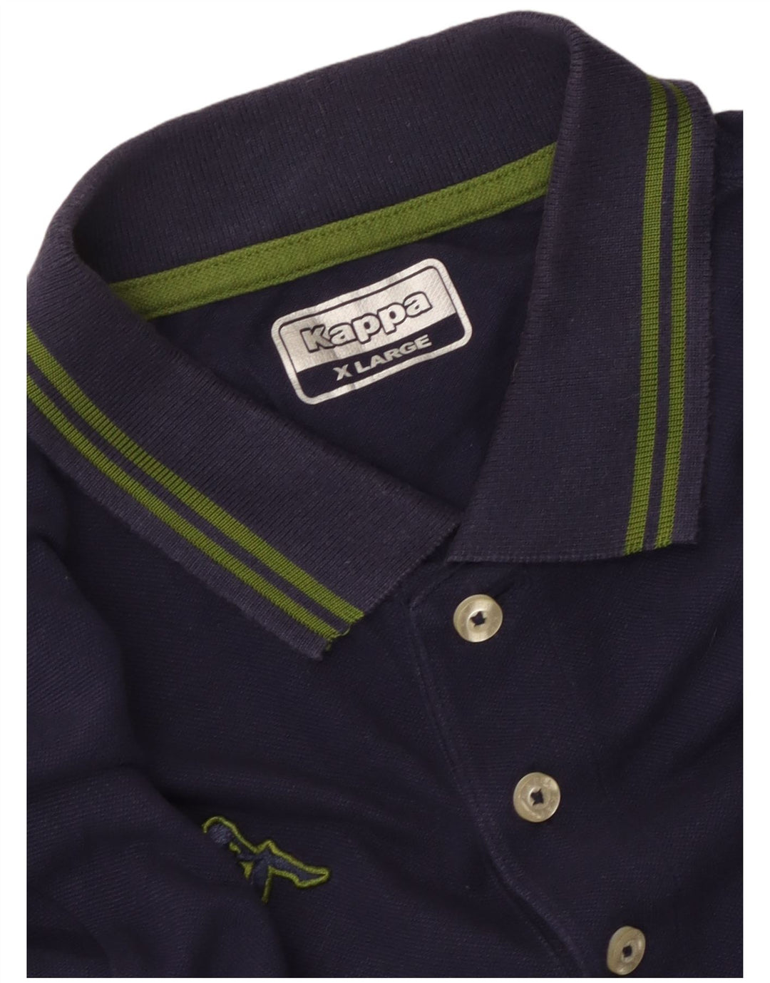 Kappa herre poloshirt XL marineblå