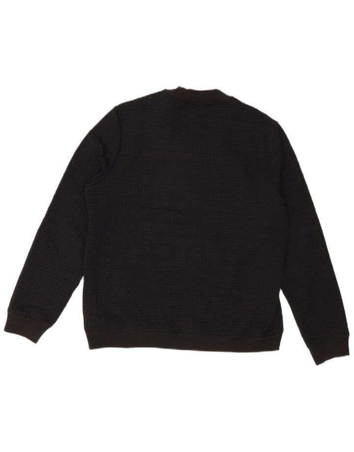 Marks & Spencer Dame Cardigan Sweater UK 14 Stor Sort Viscose