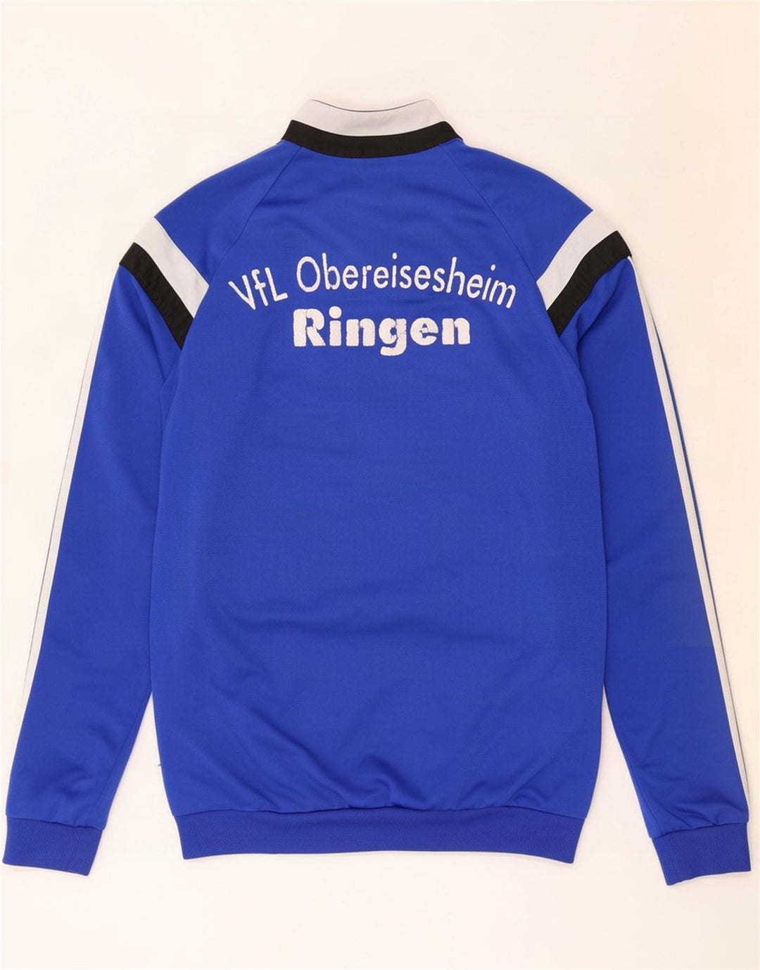 Adidas Herre grafisk træningsdragt Topjakke Medium Blue Colourblock Polyester