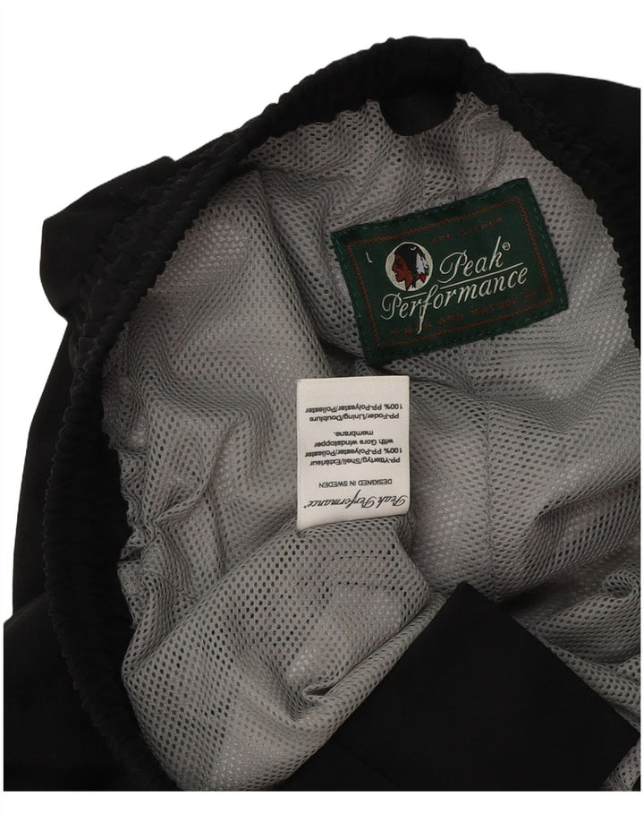 Peak Performance Herre Windbreaker Bukser Large Sort Polyester