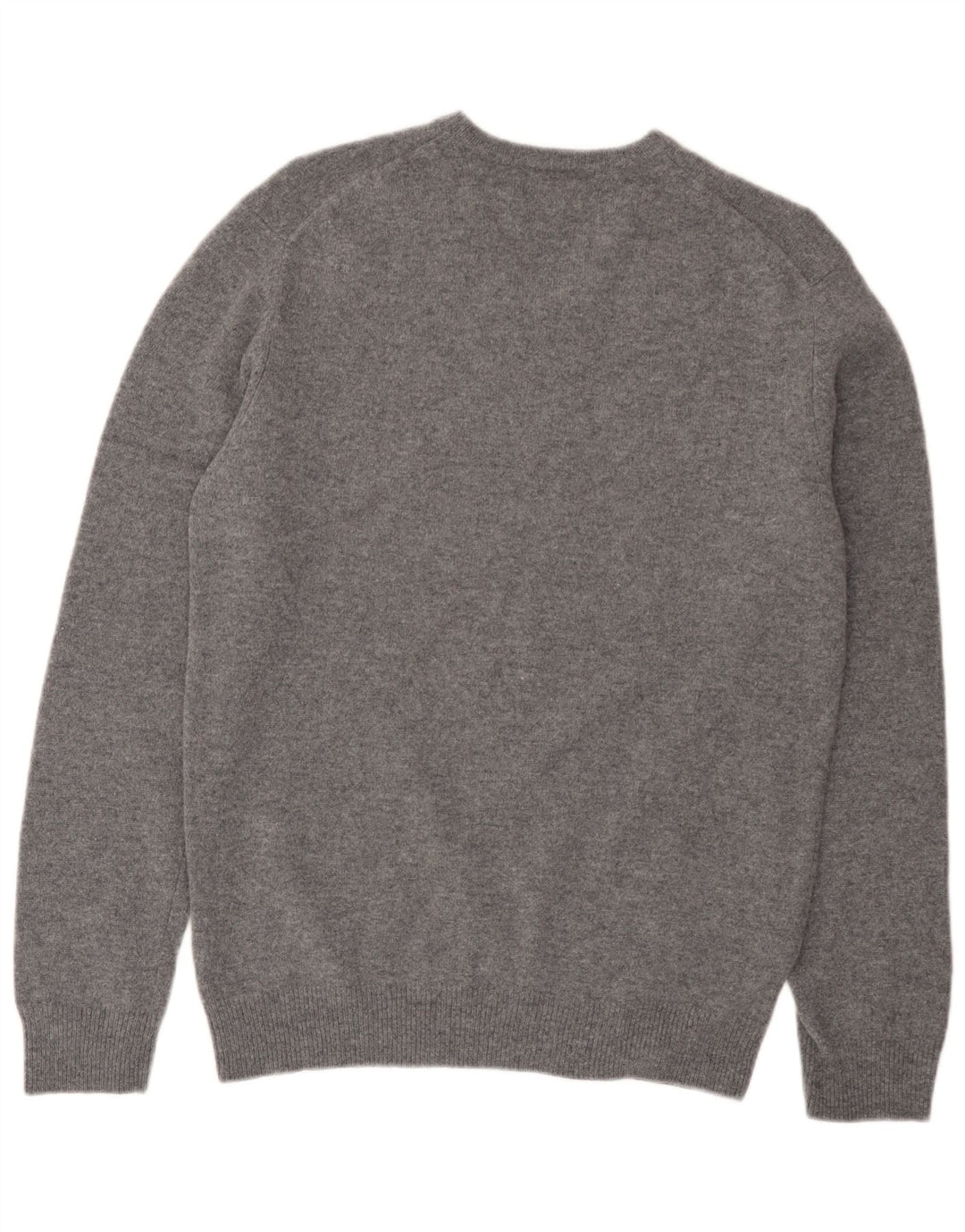 Giesswein Herre V-hals sweater UK 44 XL Grå Uld