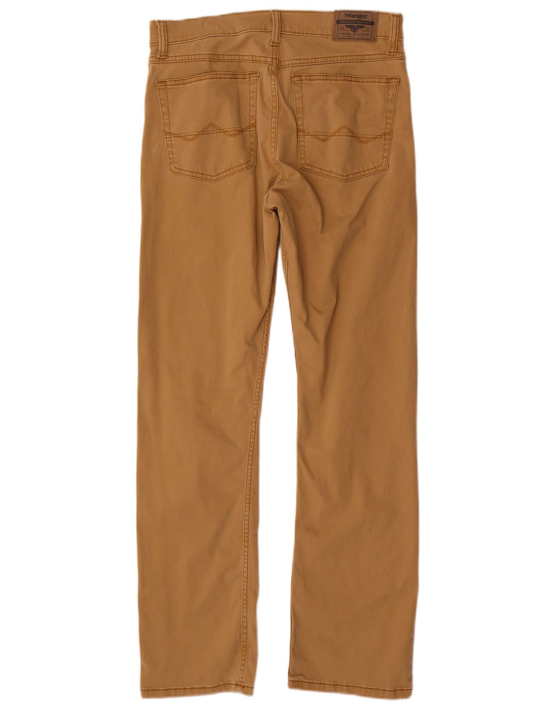 Wrangler Straight Casual Bukser til mænd W30 L30 Brun Bomuld