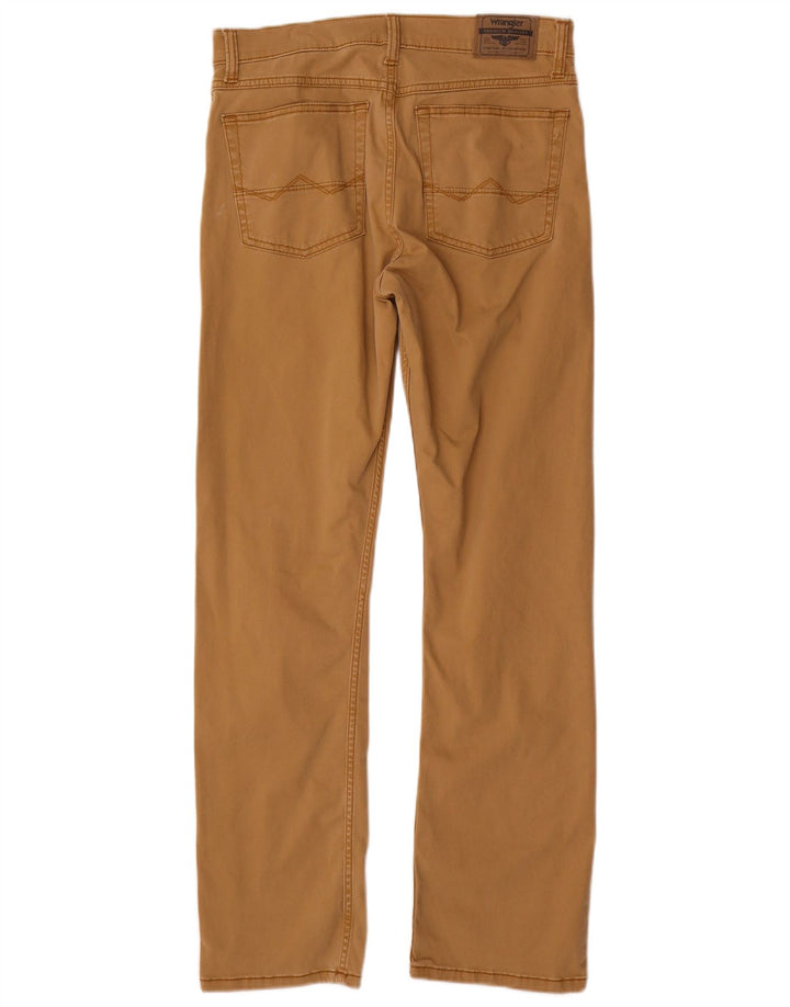 Wrangler Straight Casual Bukser til mænd W30 L30 Brun Bomuld