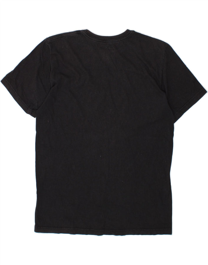 NIKE Mens Standard Fit Graphic T-Shirt Top Large Black Vintage Nike and Second-Hand Nike from Messina Hembry 