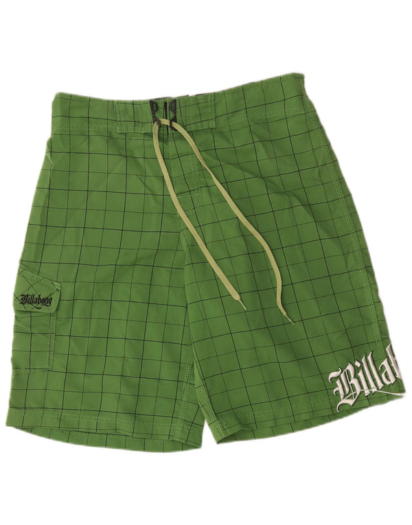 Billabong Herre grafiske badeshorts store grøn ternet polyester