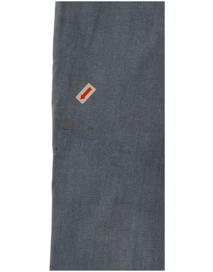 REPLAY Dame Slim Jeans W27 L27 Blå Bomuld