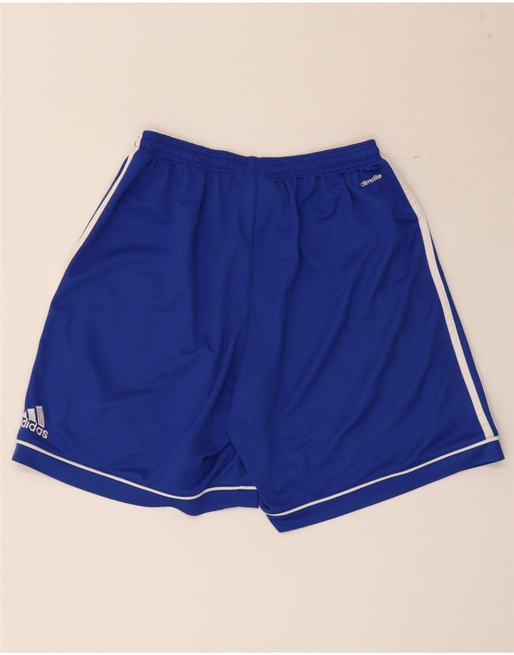 Adidas Herre Climalite Sportshorts Store Blå Polyester