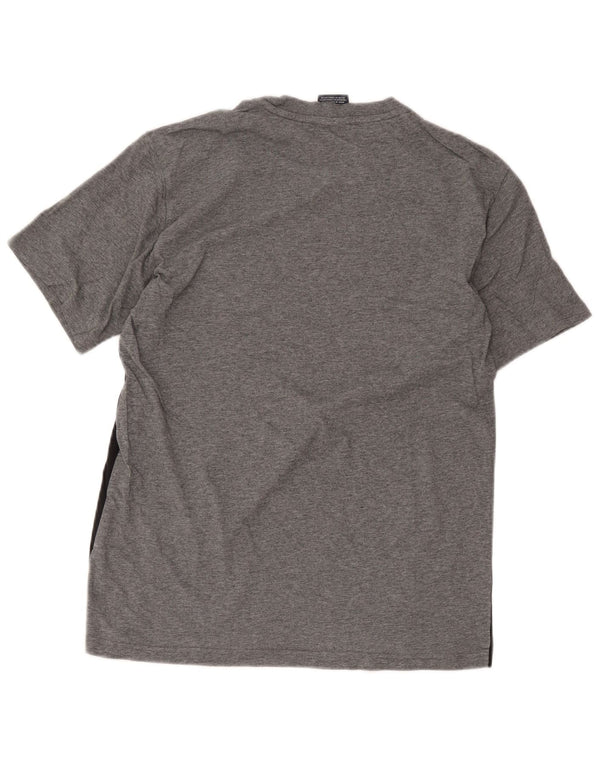 Champion Herre grafisk T-shirt Top Medium Flerfarvet Colourblock Bomuld