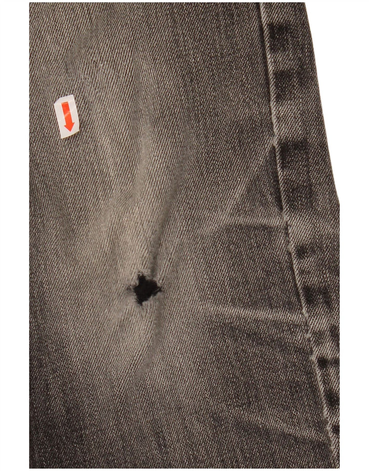 FET FACE Slim Jeans til kvinder W30 L29 Grå bomuld