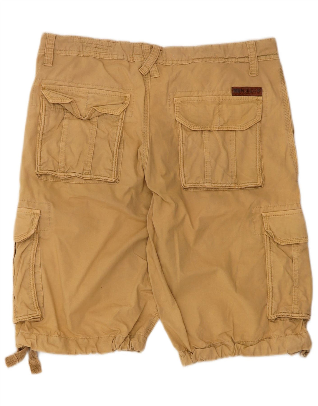 Norge Herre Cargo Shorts Medium W34 Beige