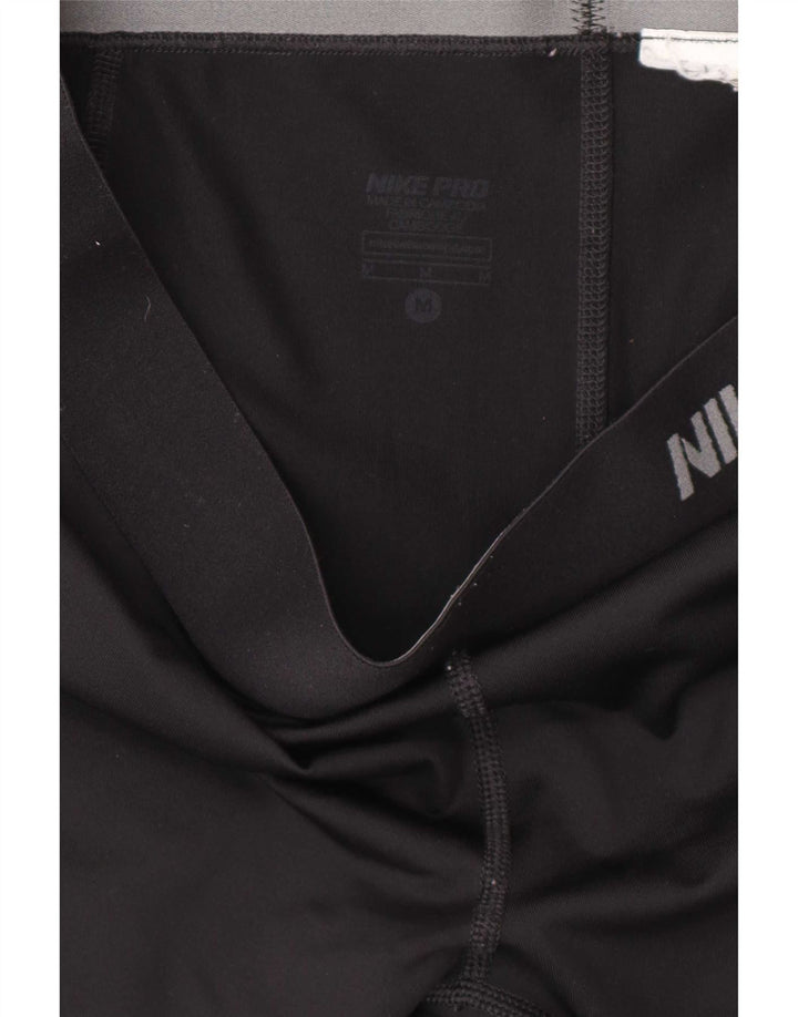 Nike Dame Capri Leggings UK 12 Medium Sort