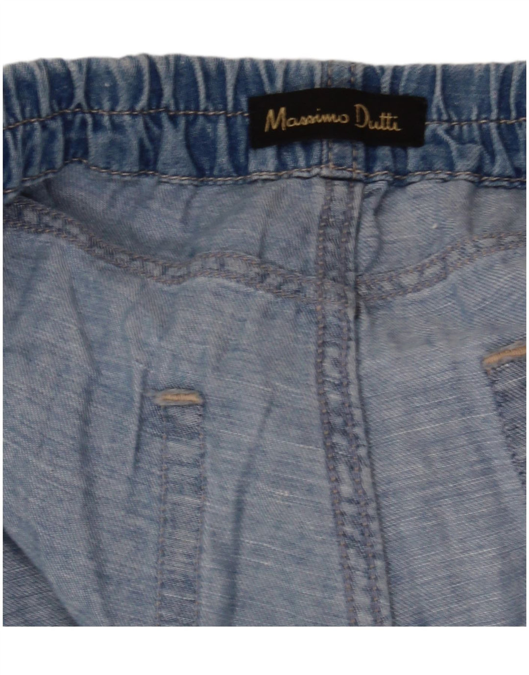 Massimo Dutti Dame Højhøjde løse jeans W28 L28 Blå