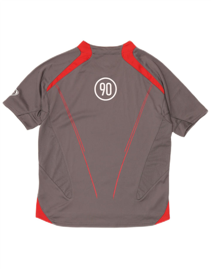 NIKE drenge Dri Fit grafisk T-shirt top 12-13 år stor grå farveblok