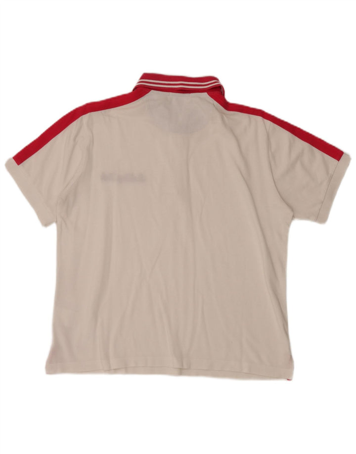 SERGIO TACCHINI Poloshirt til mænd Stor hvid Colourblock Bomuld