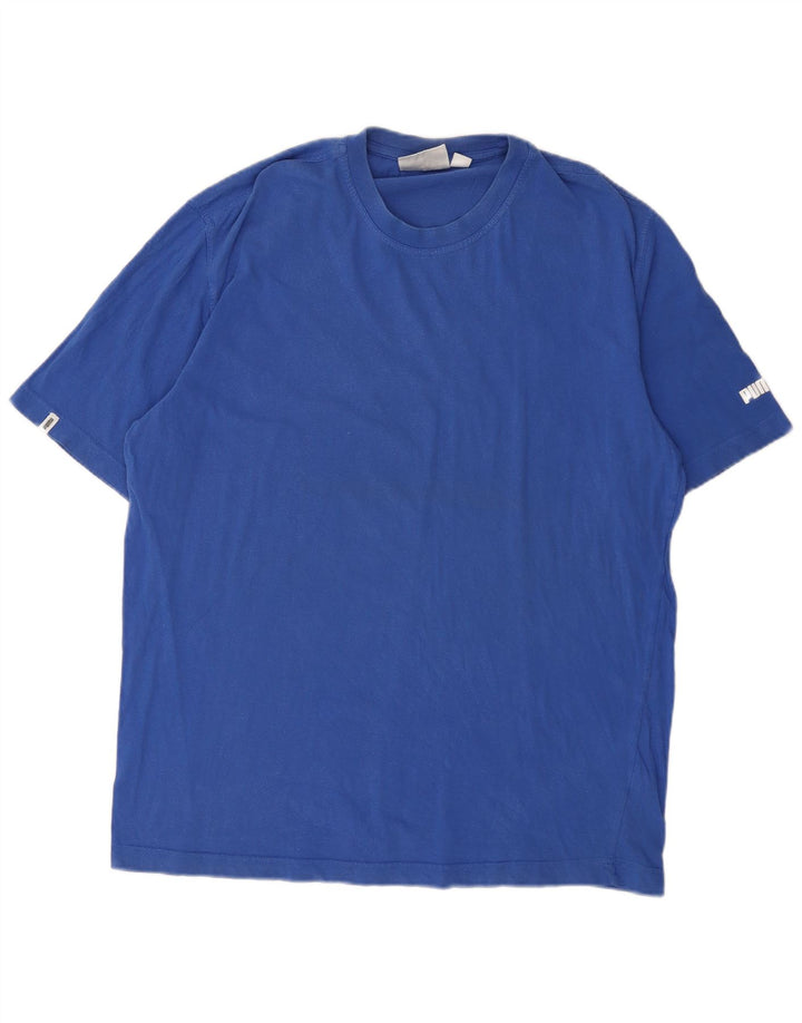 PUMA Herre T-Shirt Top XL Blå