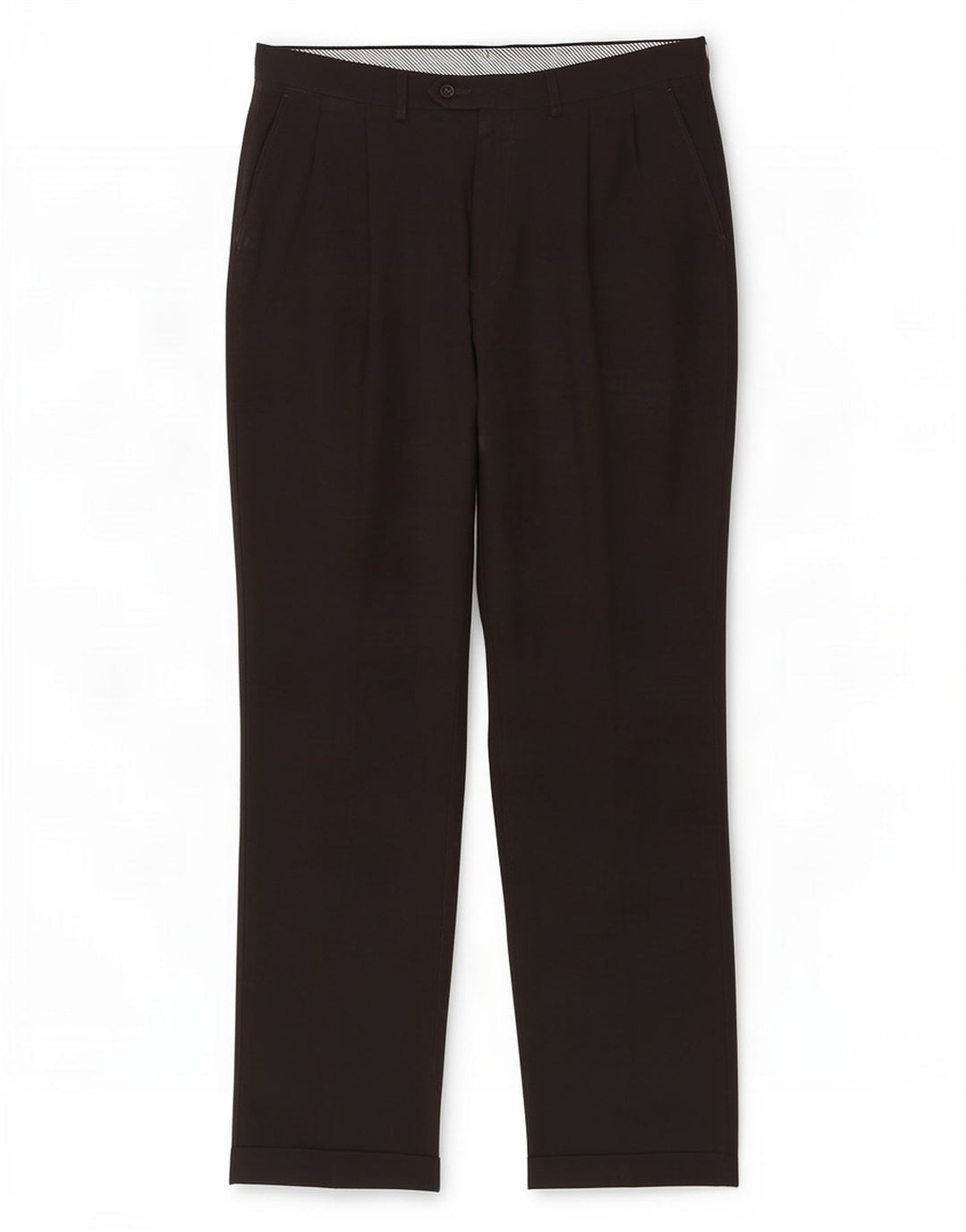 Marks & Spencer Herre Pegged Suit Bukser W36 L33 Sort Polyester