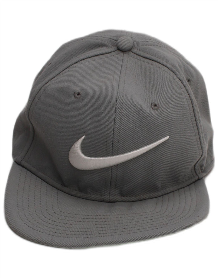 NIKE Boys Graphic Baseball Cap One Size Grey Polyester Sports