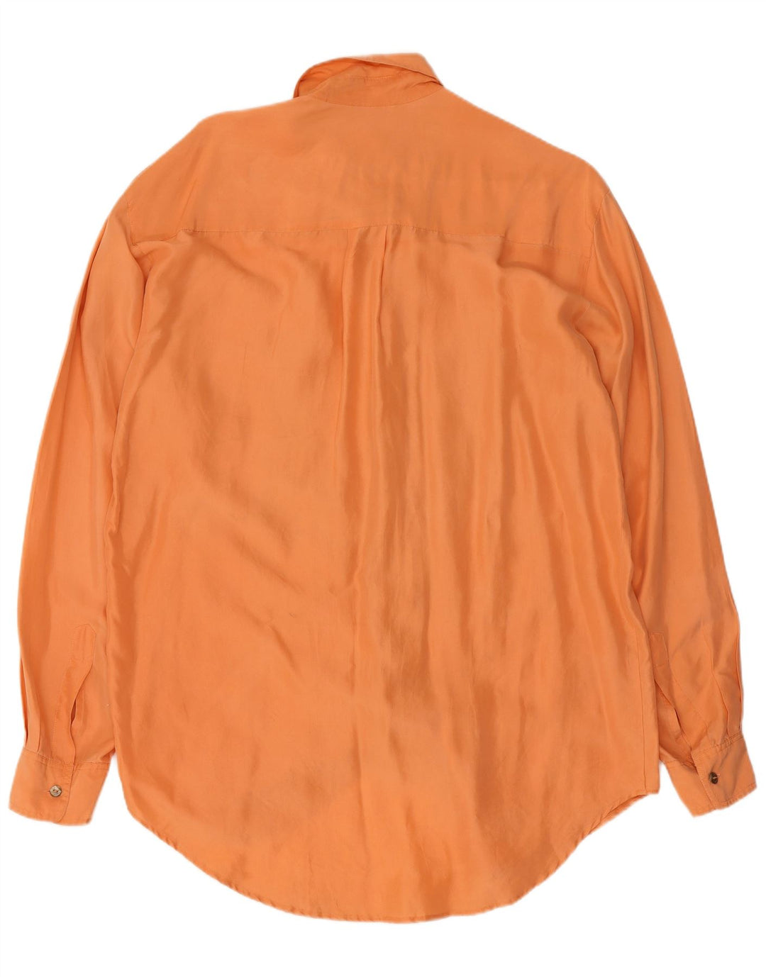 Vintage herreskjorte lille orange silke
