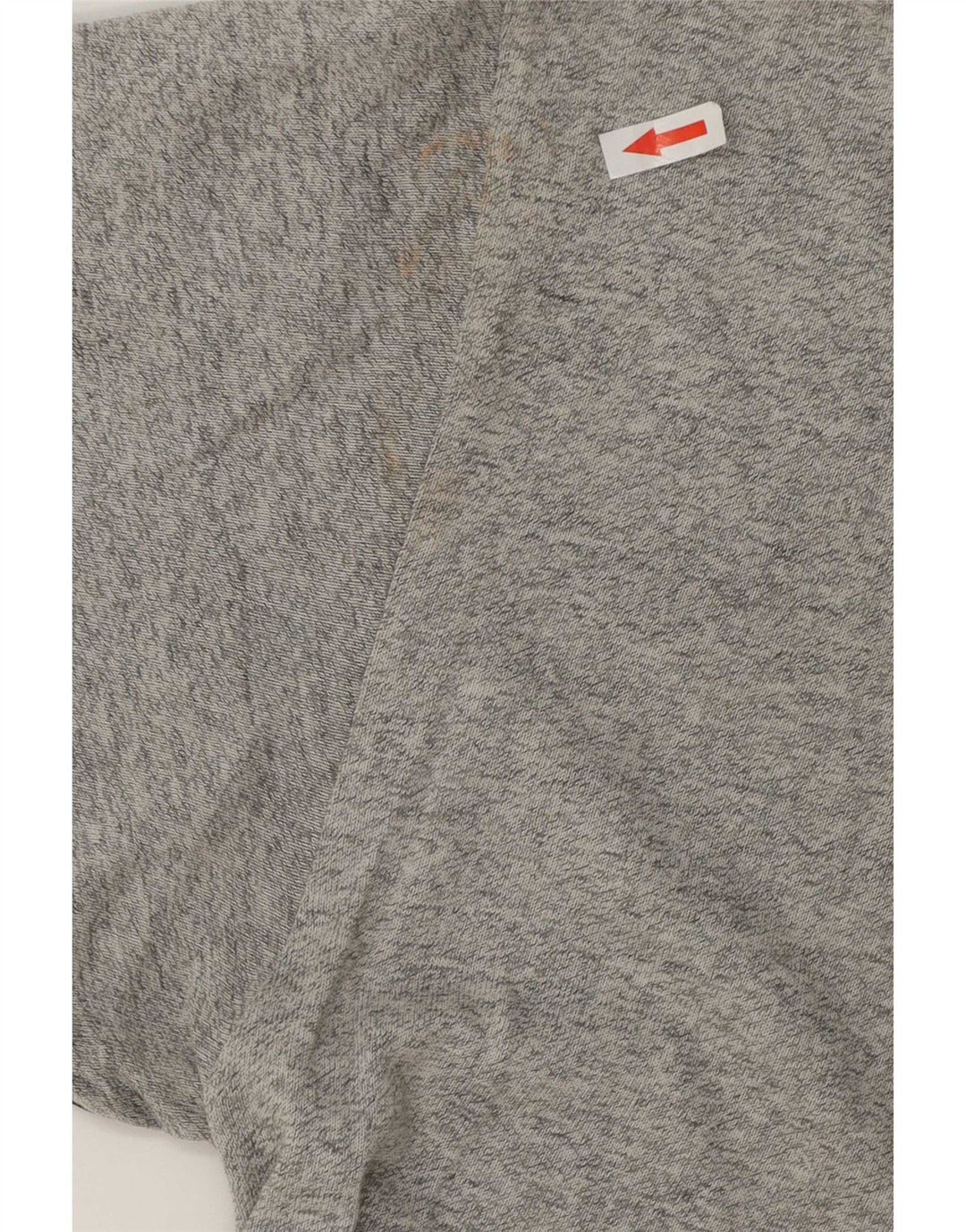 Asics Herre Grafisk T-Shirt Top XL Grå Flecked Bomuld